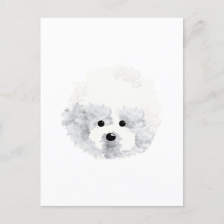 Bichon Frise dog Thank You Card