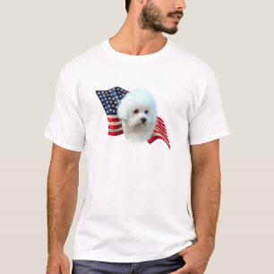 Bichon Frise Flag T-Shirt