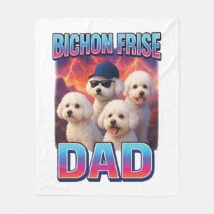 Bichon Frise Fleece Blanket