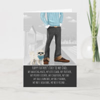 Bichon Frise from the Dog Father's Day