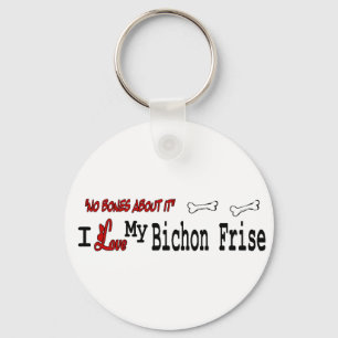 Bichon Frise Gifts Key Ring