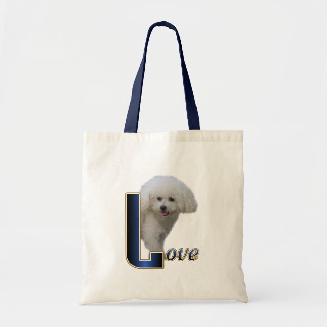 Bichon Frise Gifts Tote Bag (Front)