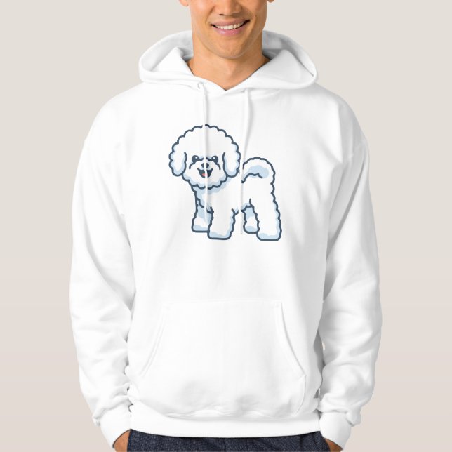 Bichon Frise Hoodie (Front)