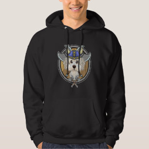 Bichon Frise I Valhalla I Viking Hoodie