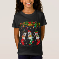 Bichon Frise In Sock Xmas Reindeer Santa ELF Dog