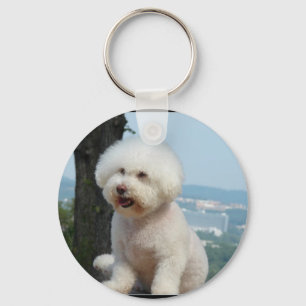 Bichon Frise Key Ring