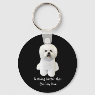 Bichon  Frise Keychain