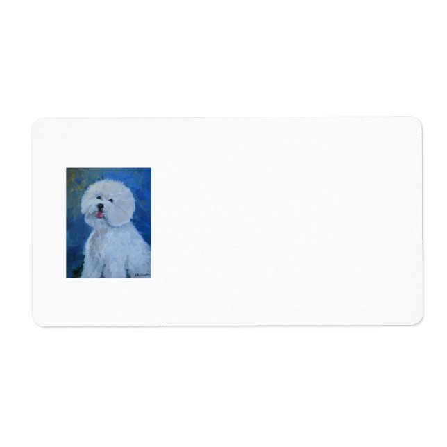 Bichon Frise Label (Front)