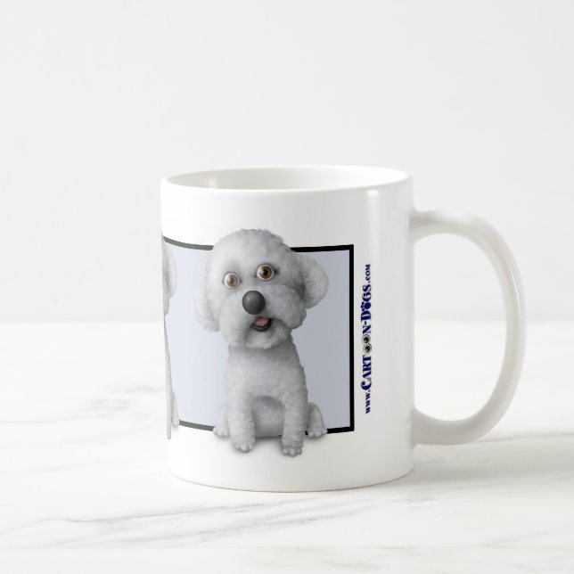 Bichon Frise Mug (Right)