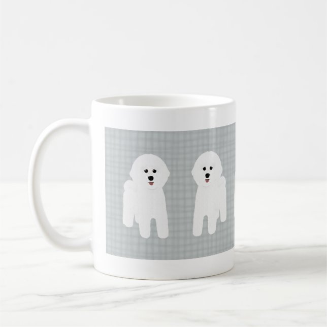 Bichon Frise Mug (Left)