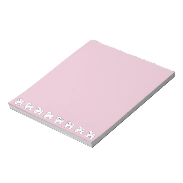 BICHON FRISE NOTEPAD (Rotated)
