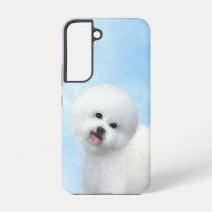 Bichon Frise Painting - Cute Original Dog Art Samsung Galaxy Case