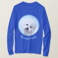 Bichon Frise Painting - Cute Original Dog Art