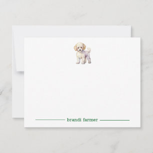 Bichon Frise Personalised Note Cards