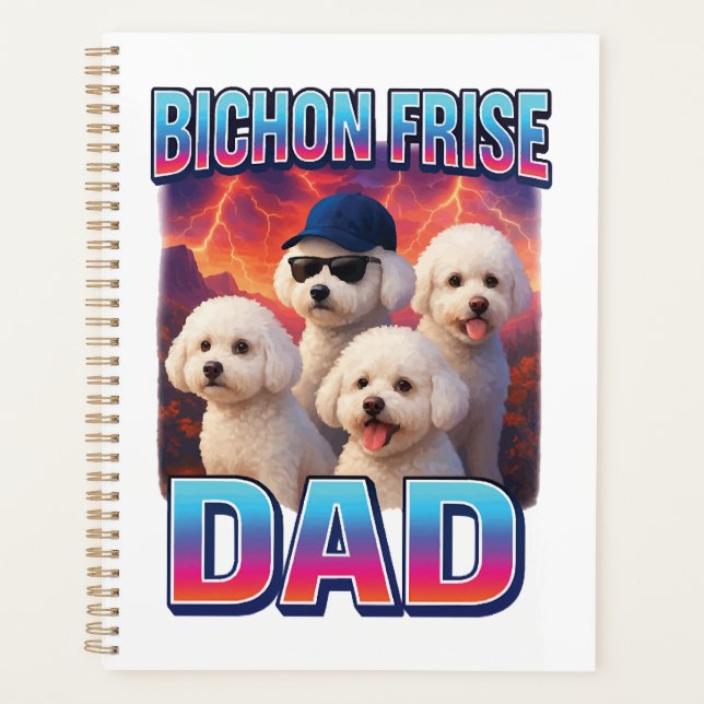 Bichon Frise Planner (Front)