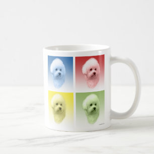 Bichon Frise Pop Art Coffee Mug