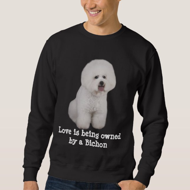 Bichon Frise Precious Unisex Sweatshirt (Front)