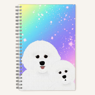 Bichon Frise Spiral Notebook