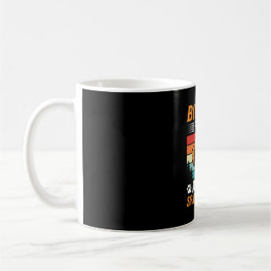 Bichon Frise Spirit Animal Retro Dog Coffee Mug
