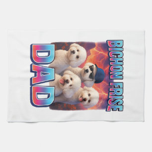Bichon Frise Tea Towel
