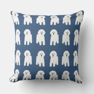 Bichon Frise Throw Pillow