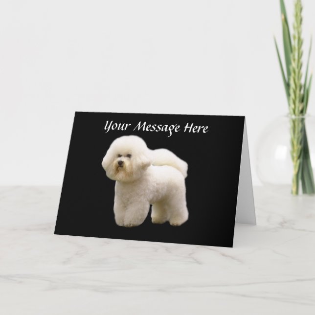 Bichon Greeting Card (Front)
