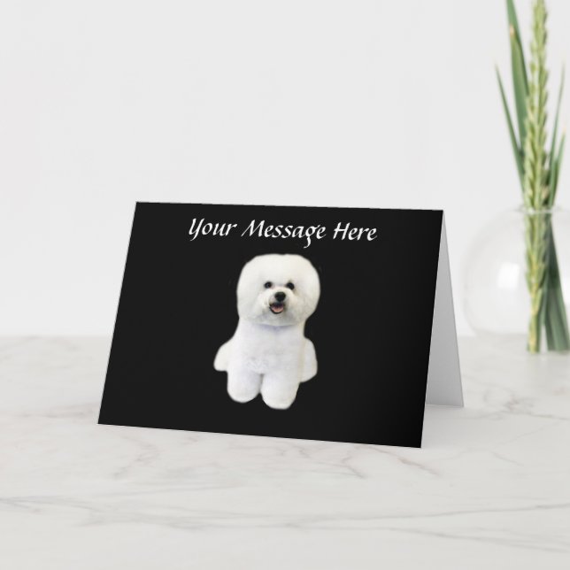 Bichon Greeting Card (Front)