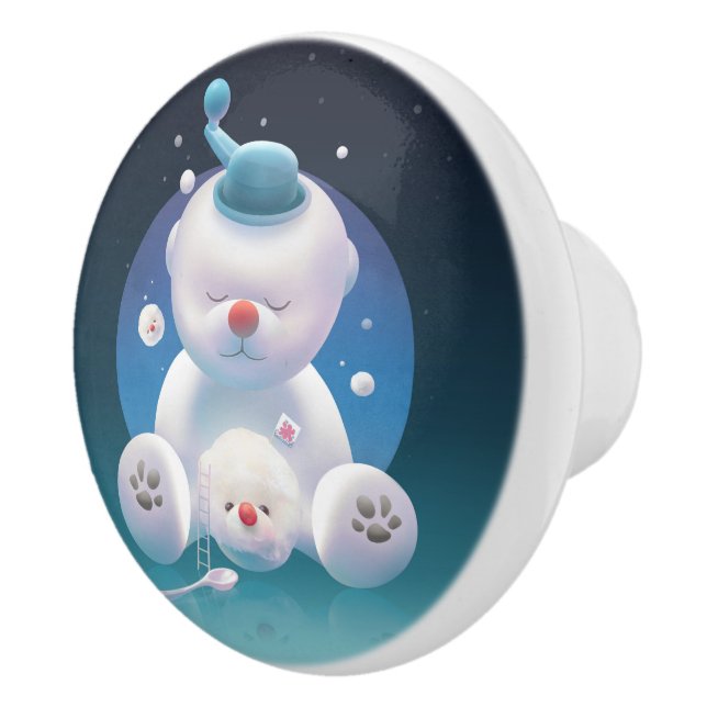 Bichon Ice Shaver Dreamland Ceramic Knob (Right)