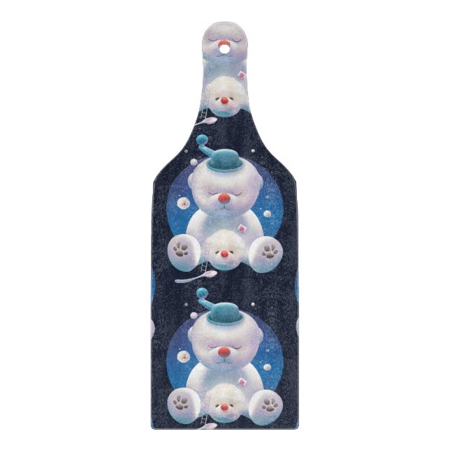 Bichon Ice Shaver Dreamland Cutting Board (Front)