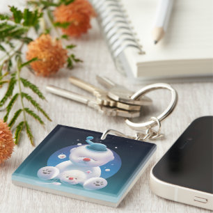 Bichon Ice Shaver Dreamland Key Ring