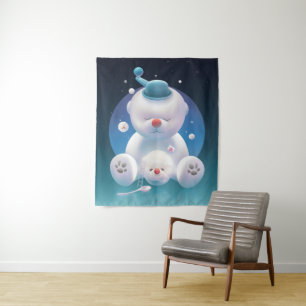 Bichon Ice Shaver Dreamland Tapestry