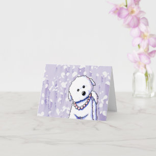 Bichon Thank You Card
