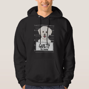 Bichons Frise Mugshot Guilty Dog Hoodie