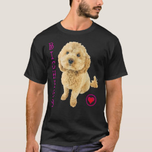 Bichpoo Puppy Dog Poodle Cross Noodle Super Cute B T-Shirt