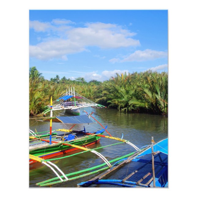 Bicol in Philippines Photo Print (Front)