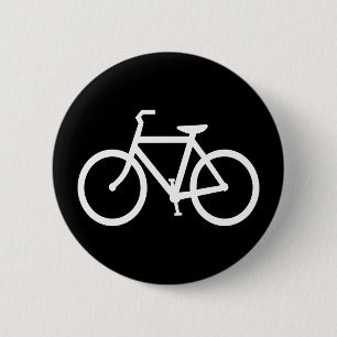 Bicycle 6 Cm Round Badge