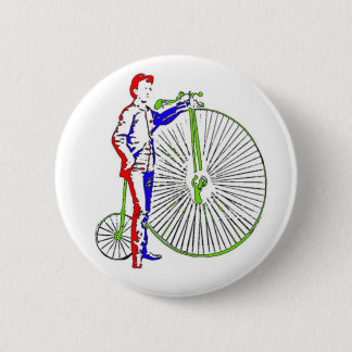 Bicycle 6 Cm Round Badge