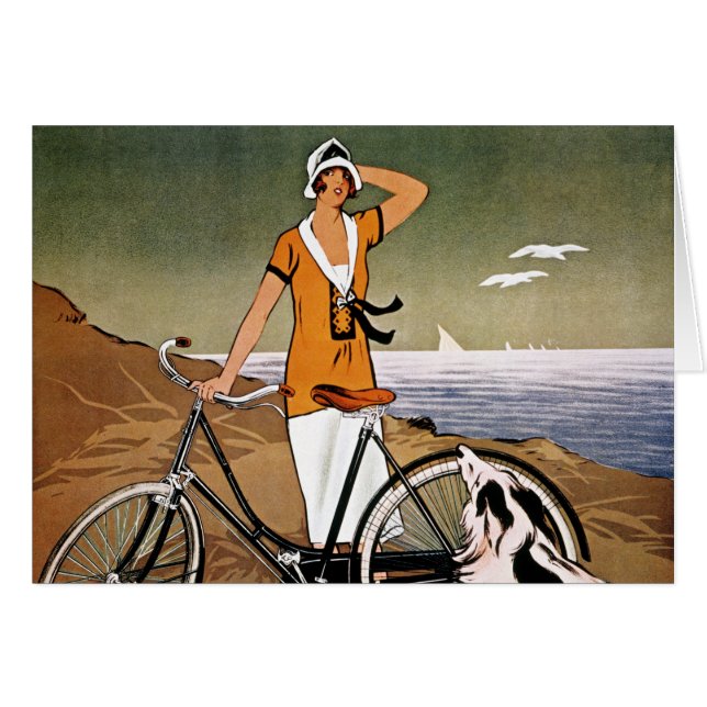 Bicycle Ad, 1925 (Front Horizontal)