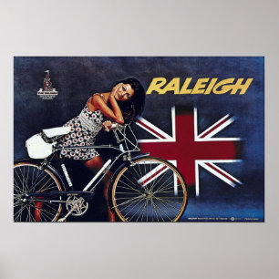 Bicycle Advertising Vintage Poster