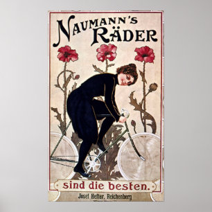 Bicycle Advertising Vintage Poster