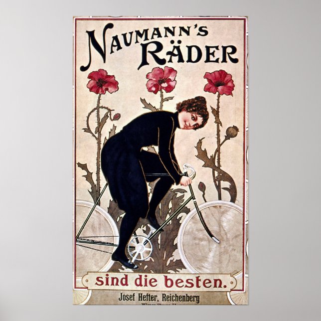 Bicycle Advertising Vintage Poster (Front)