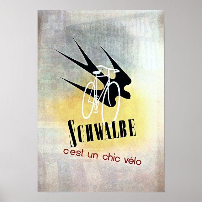 Bicycle Advertising Vintage Poster (Front)