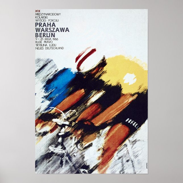 Bicycle Advertising Vintage Poster (Front)