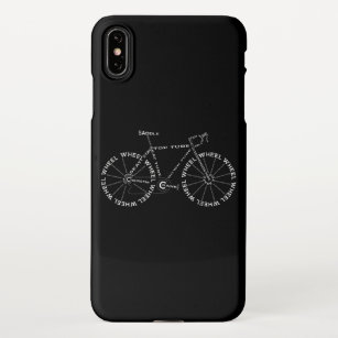 Bicycle Amazing Anatomy Cycling iPhone XS Max Case