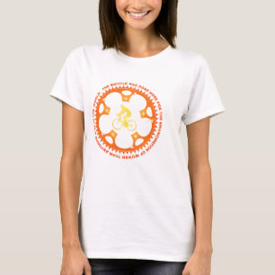 Bicycle and Woman T-Shirt
