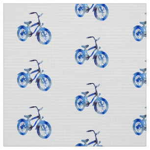 Bicycle Art Fabric
