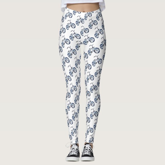 Bicycle Art Leggings (Front)