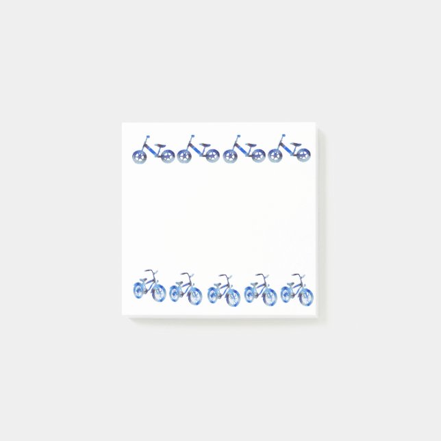 Bicycle Art Post-it Notes (Front)