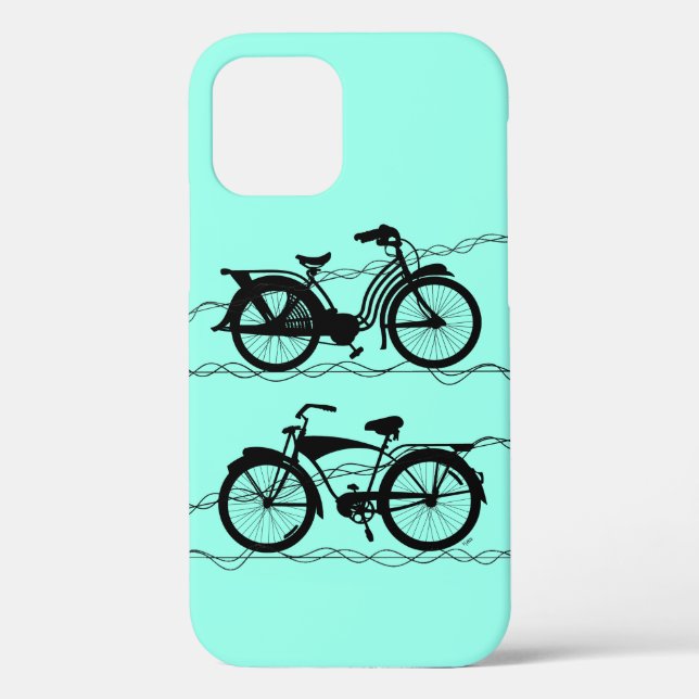 Bicycle Bicycle Black 1 Case-Mate iPhone Case (Back)