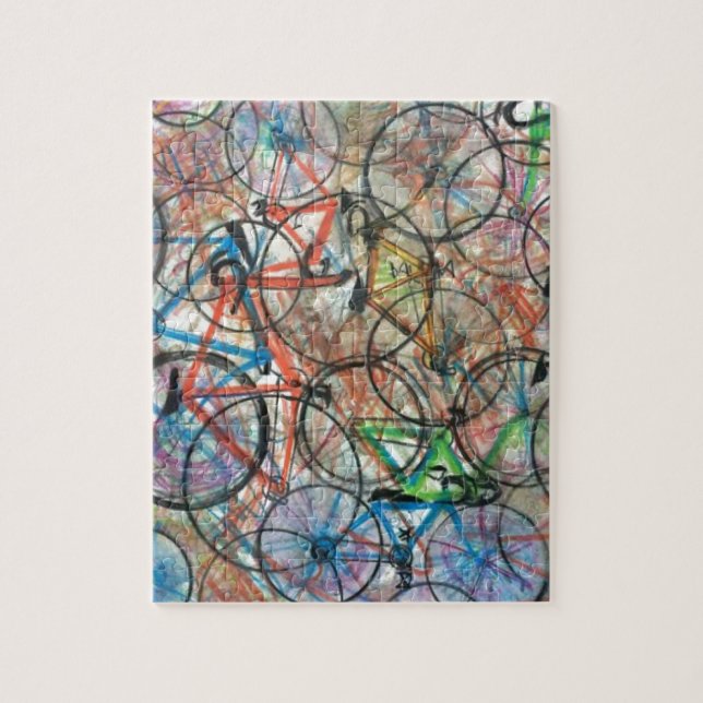 Bicycle Bicycle I want to ride my bike Jigsaw Puzzle (Vertical)